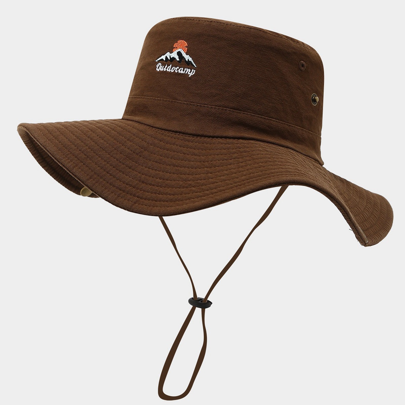 thumbnail image 4 of Sombrero vaquero unisex para el sol: gorra de pescador de ala ancha para senderismo y acampada, 4 of 4